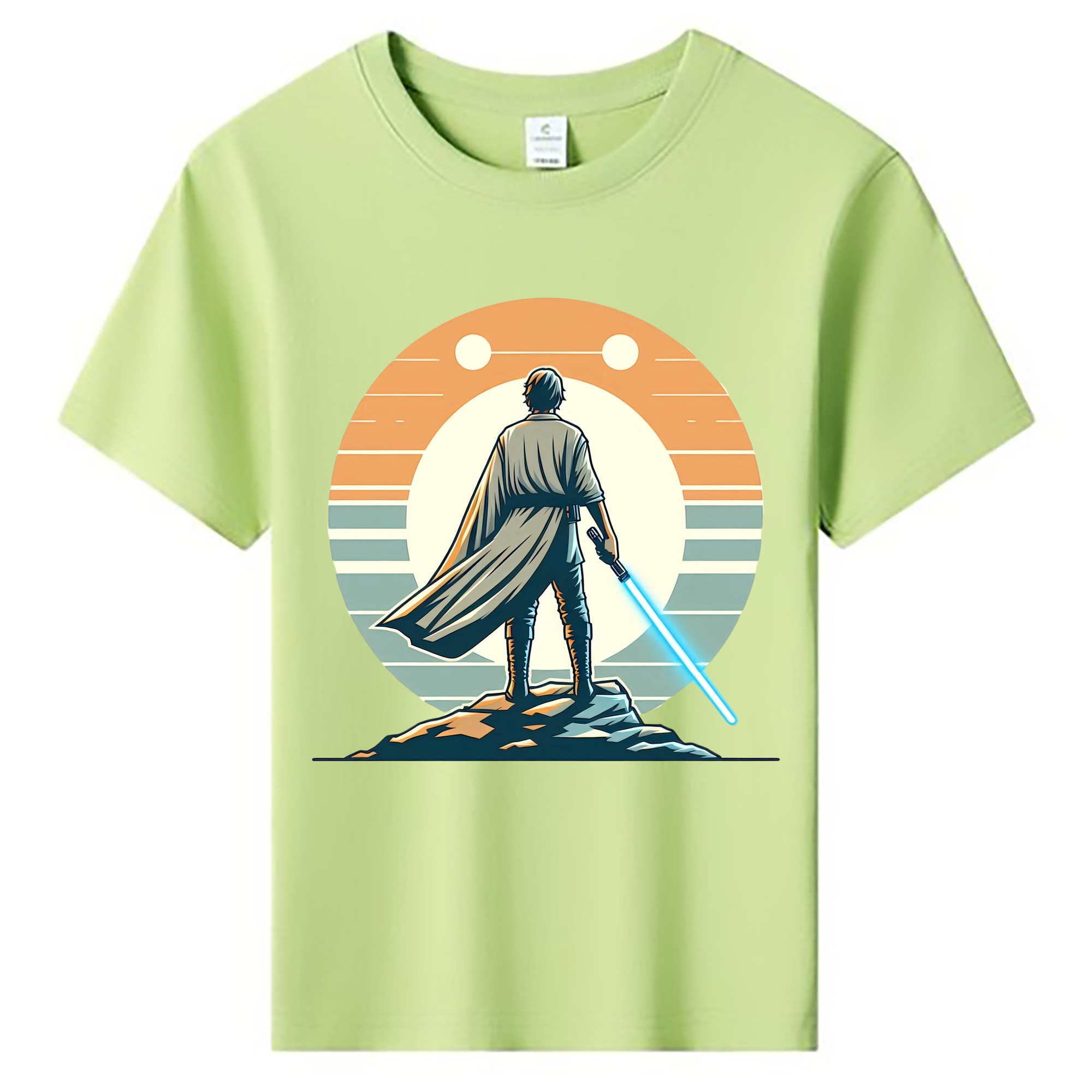 （画像用） スター・ウォーズ Star Wars 綿100％キッズTシャツ（フロントプリント）